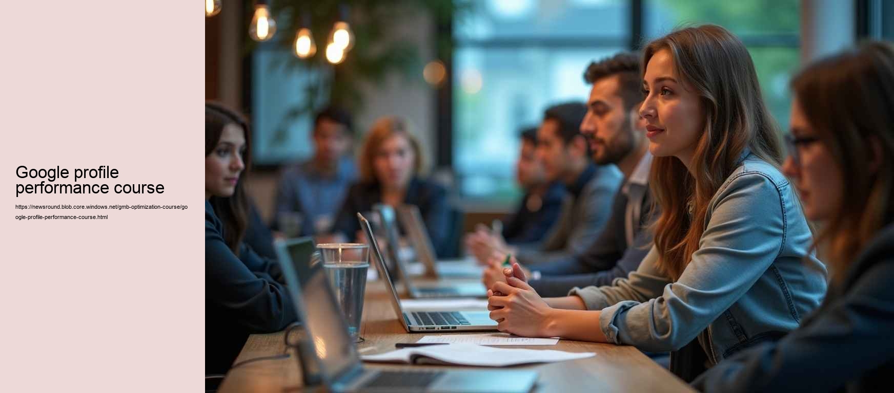 google profile performance course