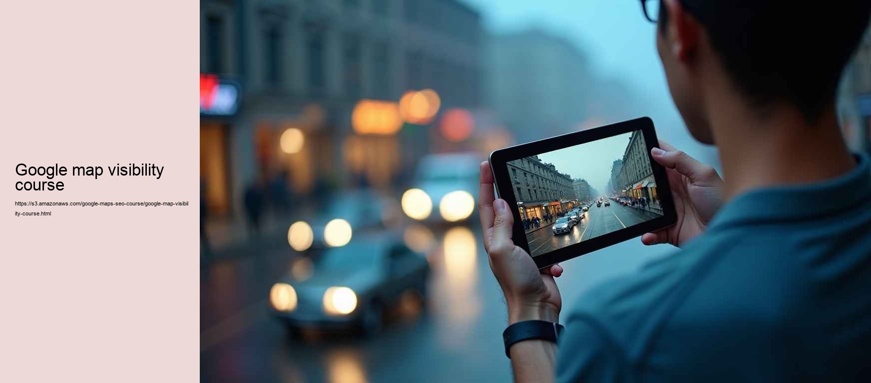 google map visibility course