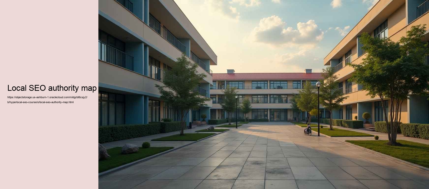local SEO authority map