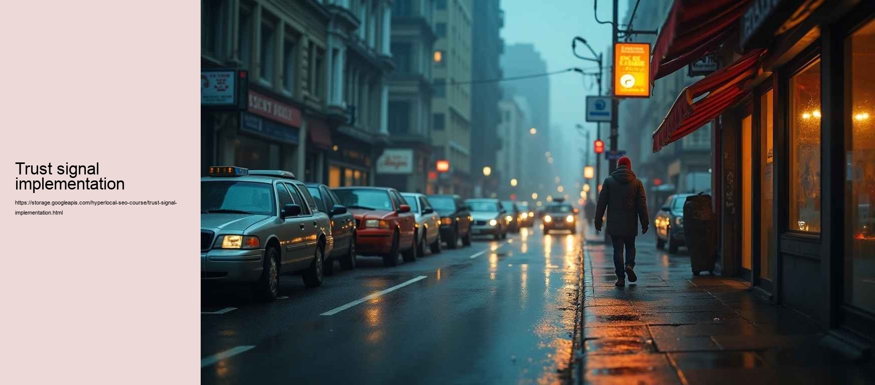 trust signal implementation