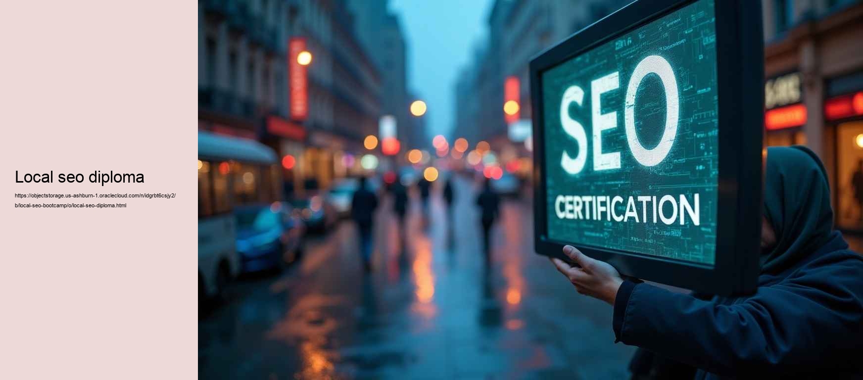 local seo diploma