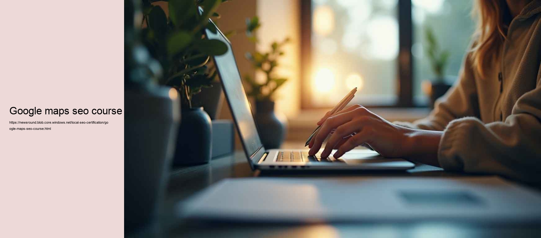 google maps seo course