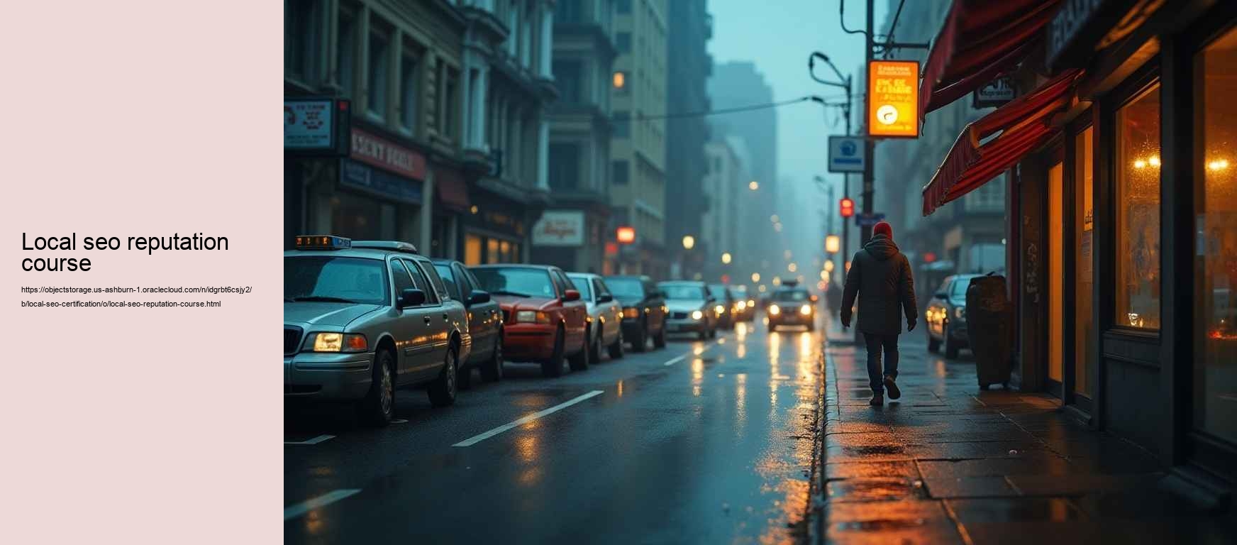 local seo reputation course