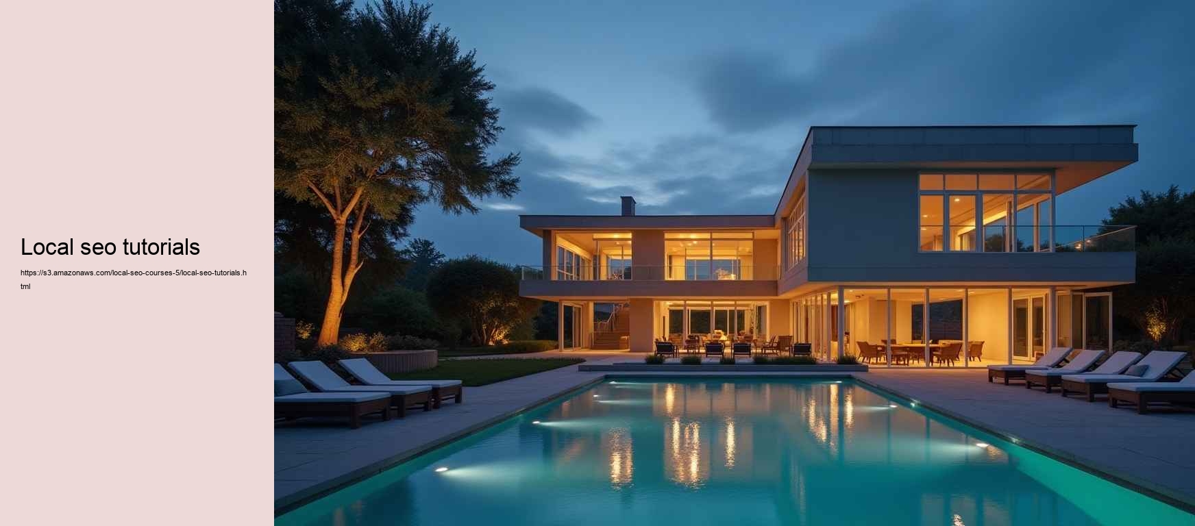local seo tutorials