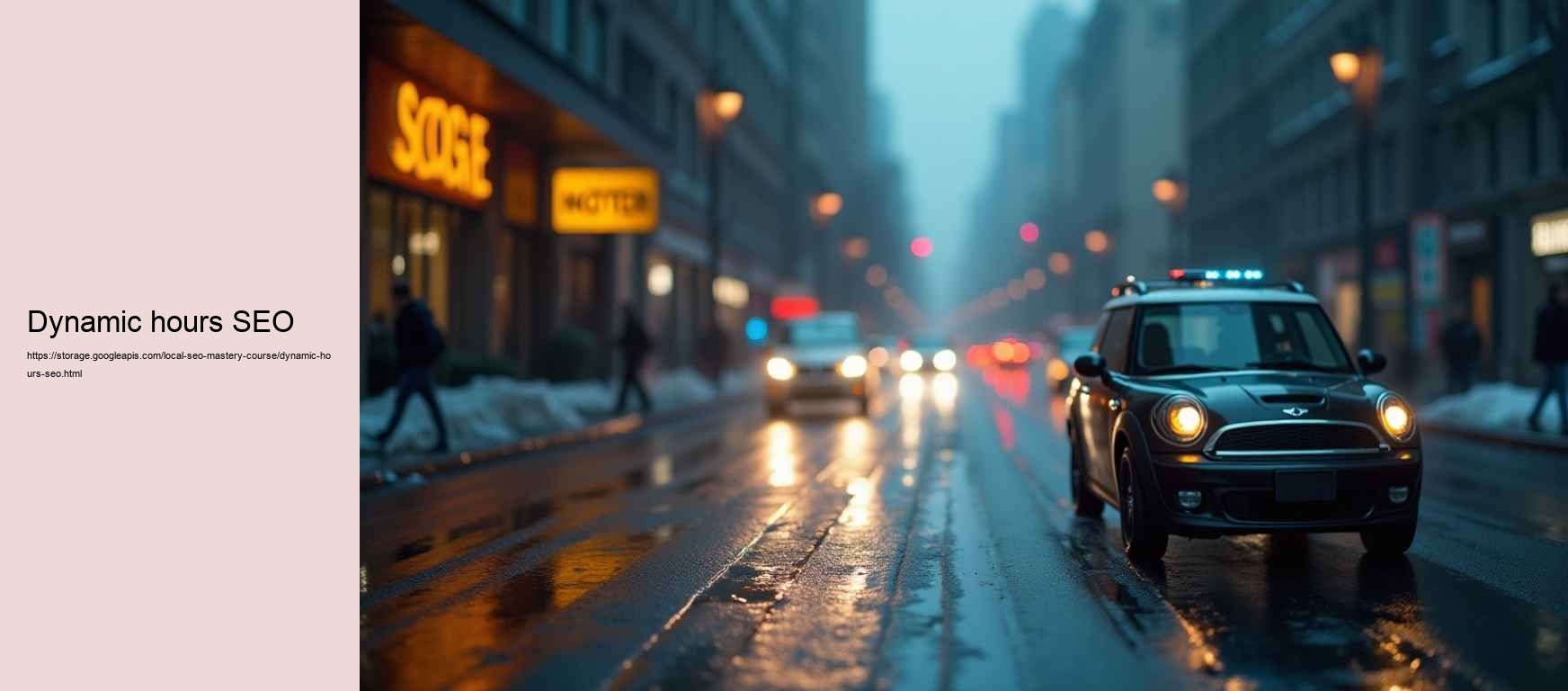 dynamic hours SEO