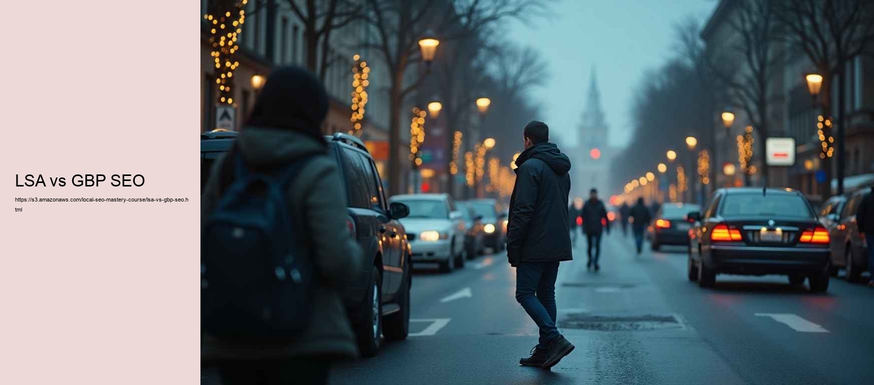 LSA vs GBP SEO