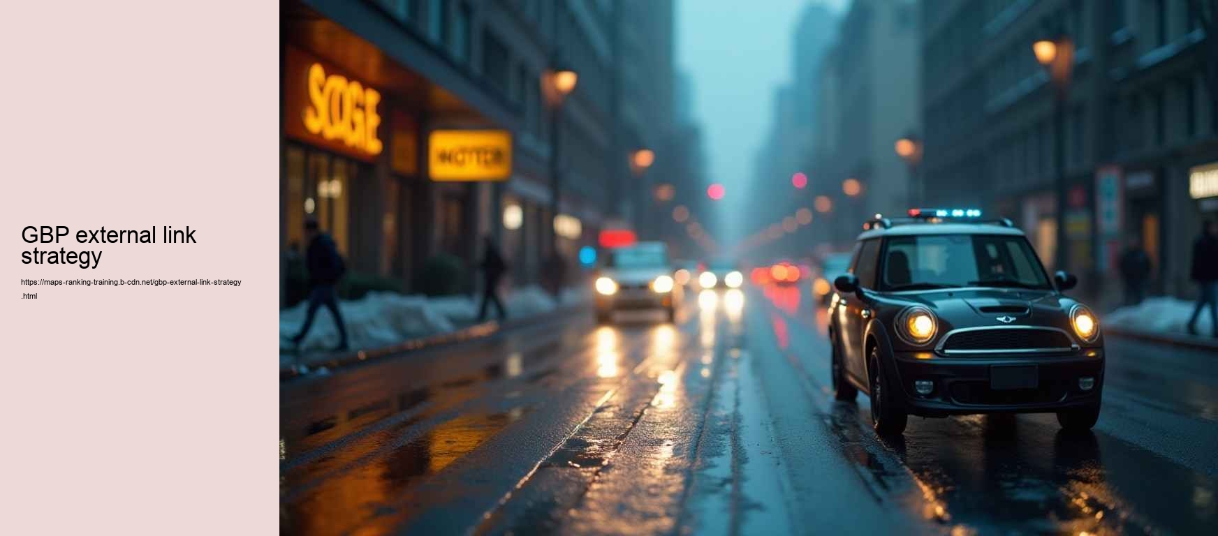 GBP external link strategy