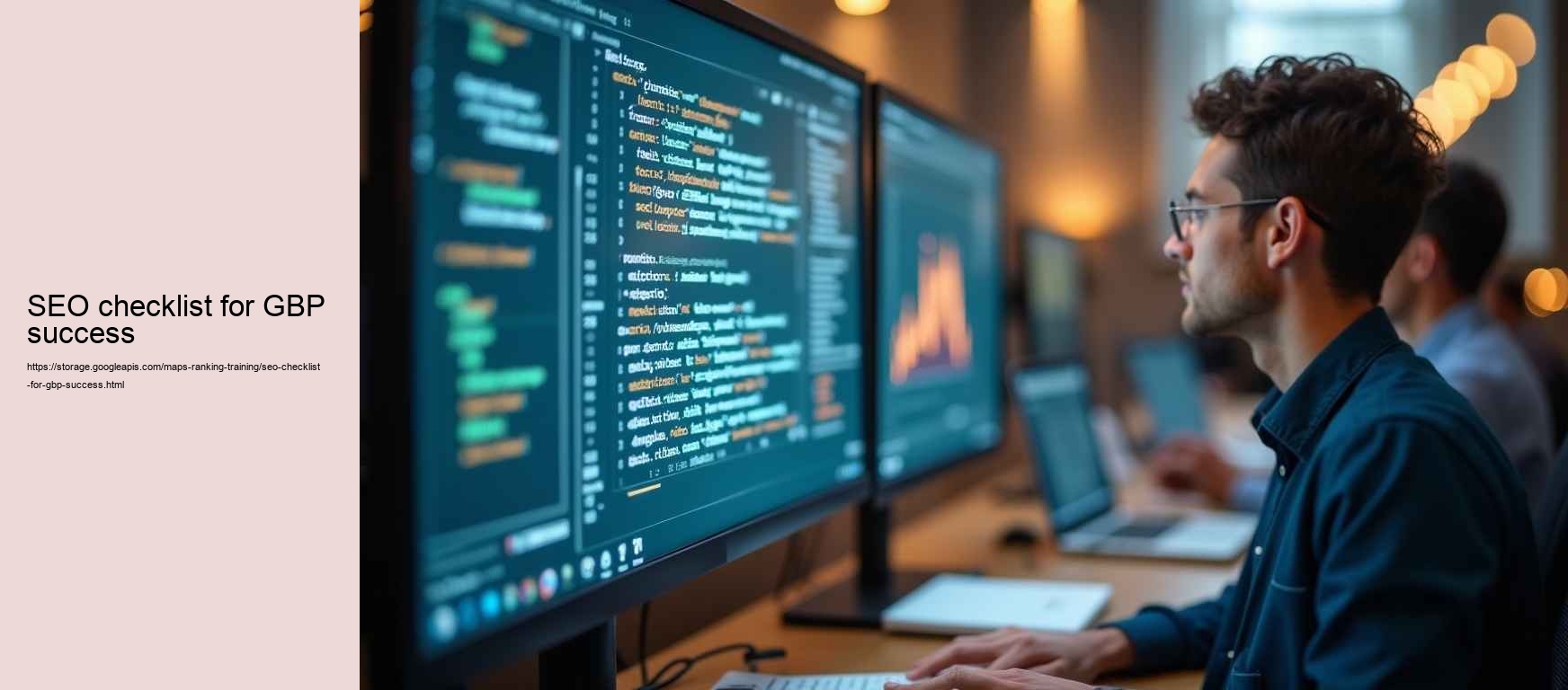 SEO checklist for GBP success