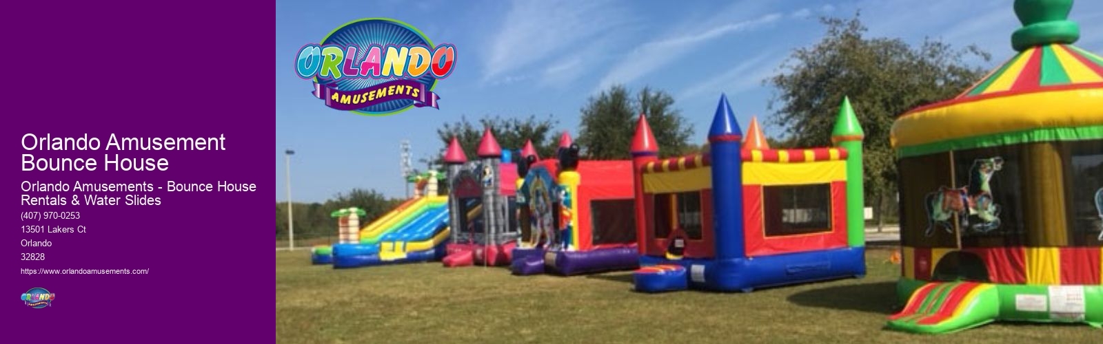 Orlando Amusement Bounce House