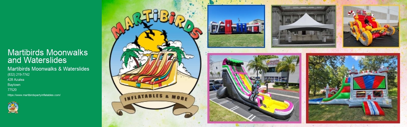 Martibirds Moonwalks and Waterslides