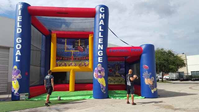 Bounce House With Water Slide