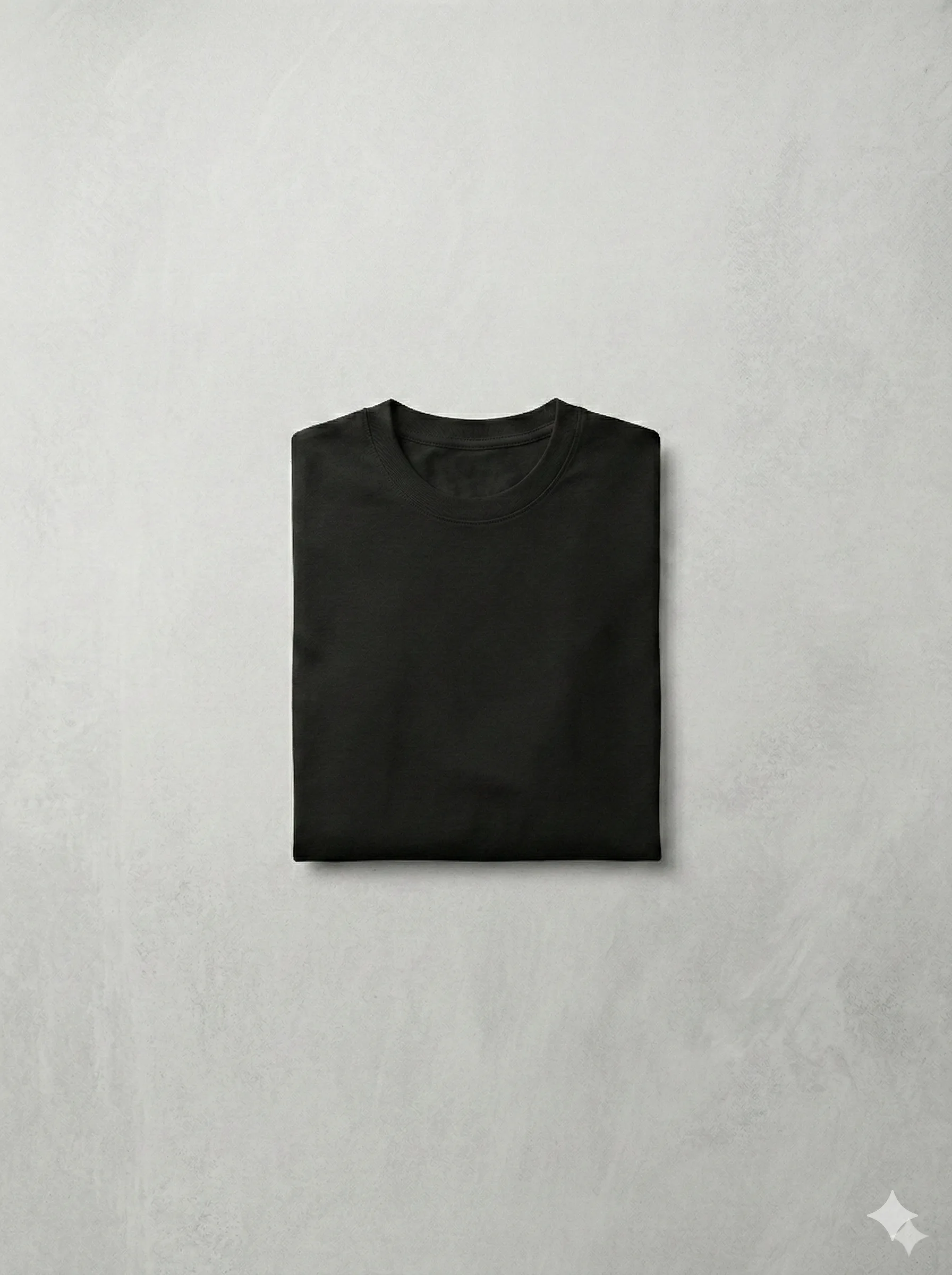 시그니처 헤비코튼 숏슬리브 - 블랙