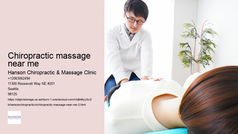 chiropractic massage near me