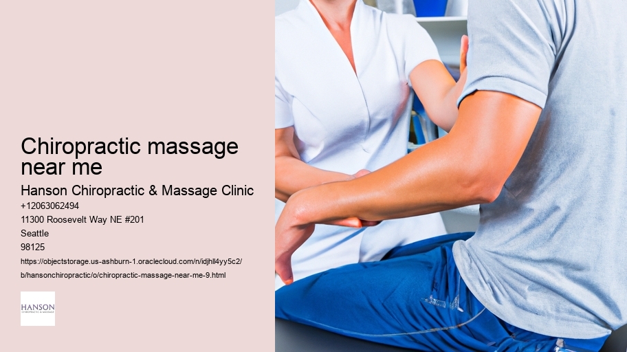 chiropractic massage near me