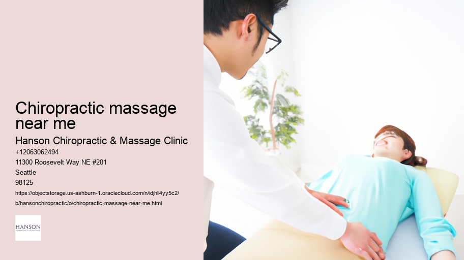 chiropractic massage near me