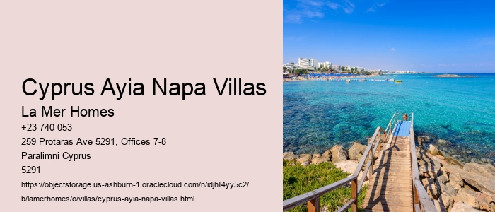 Cyprus Ayia Napa Villas