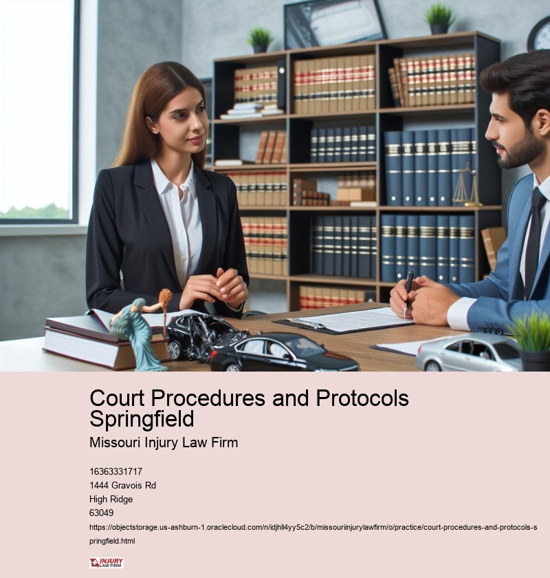 Court Procedures and Protocols Springfield