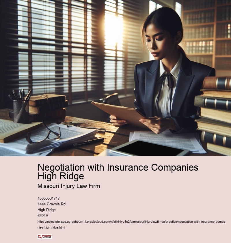 Negotiation with Insurance Companies High Ridge