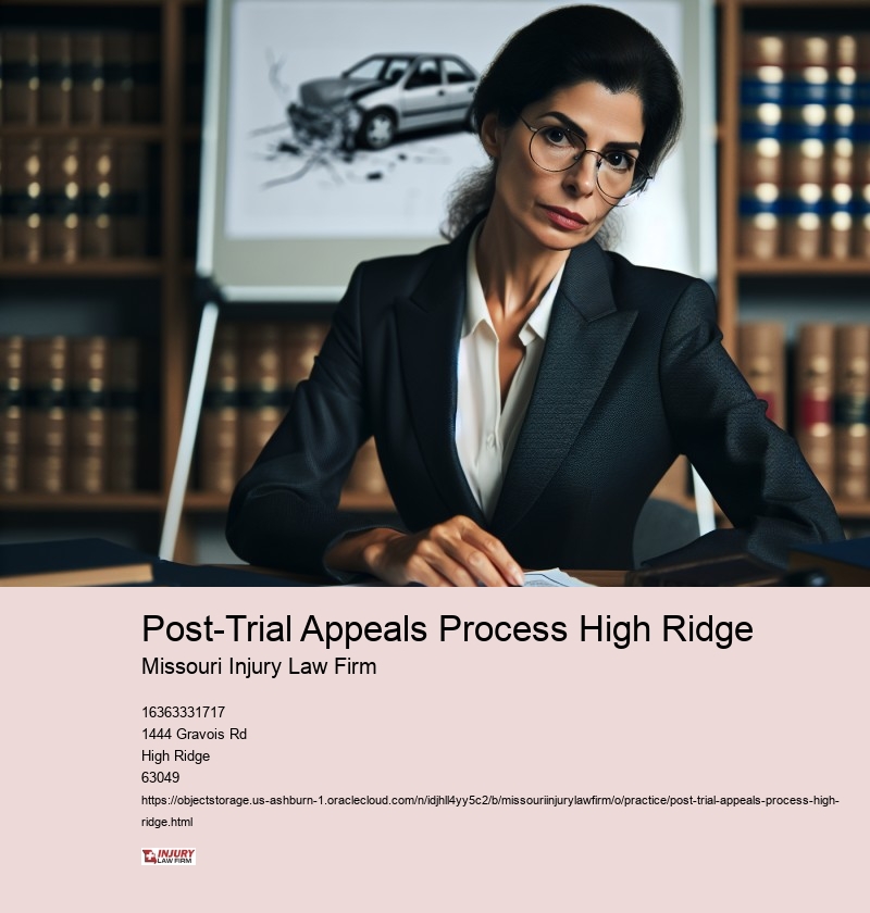 Post-Trial Appeals Process High Ridge