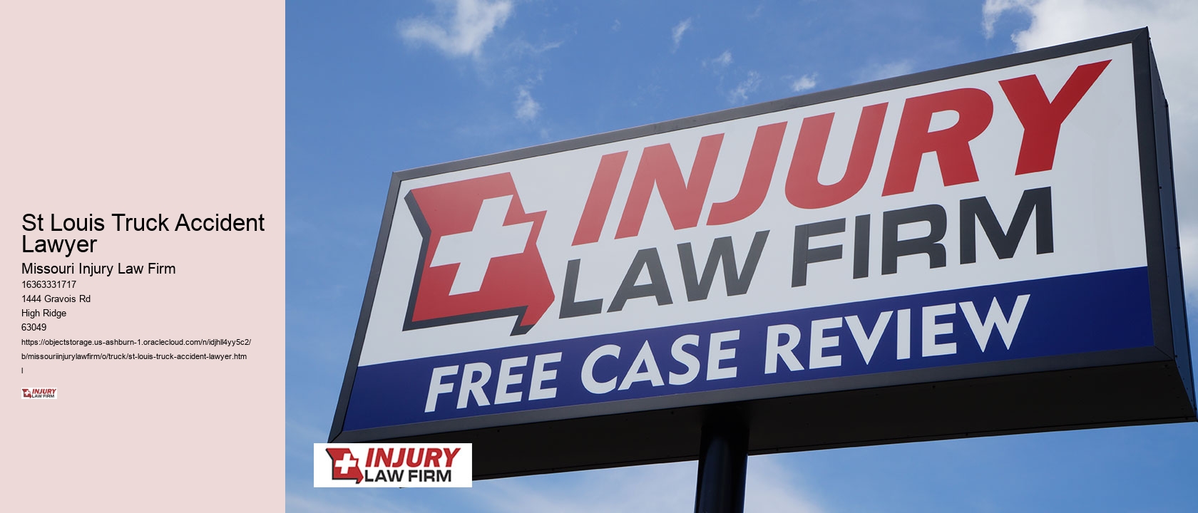 St Louis Truck Accident Lawyer