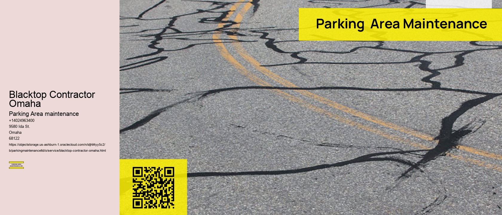 Blacktop Contractor Omaha