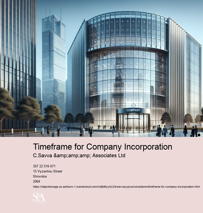 Timeframe for Company Incorporation