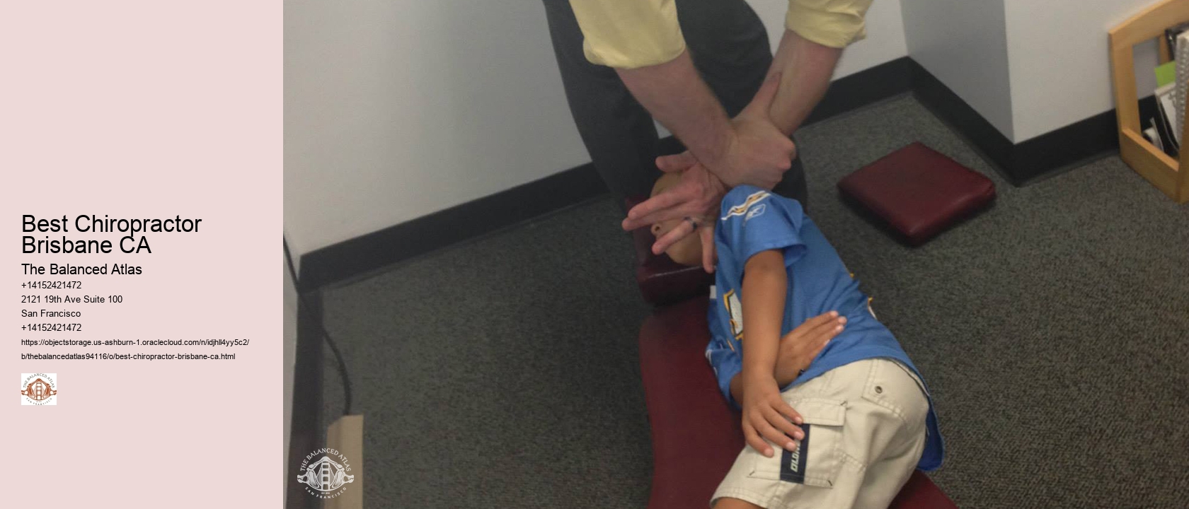 Best Chiropractor Brisbane CA