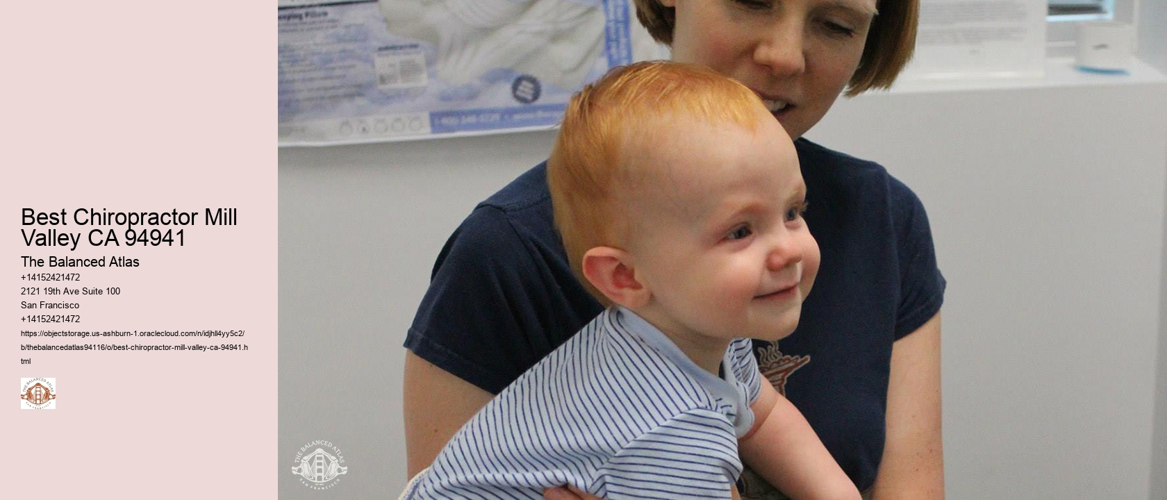 Best Chiropractor Mill Valley CA 94941