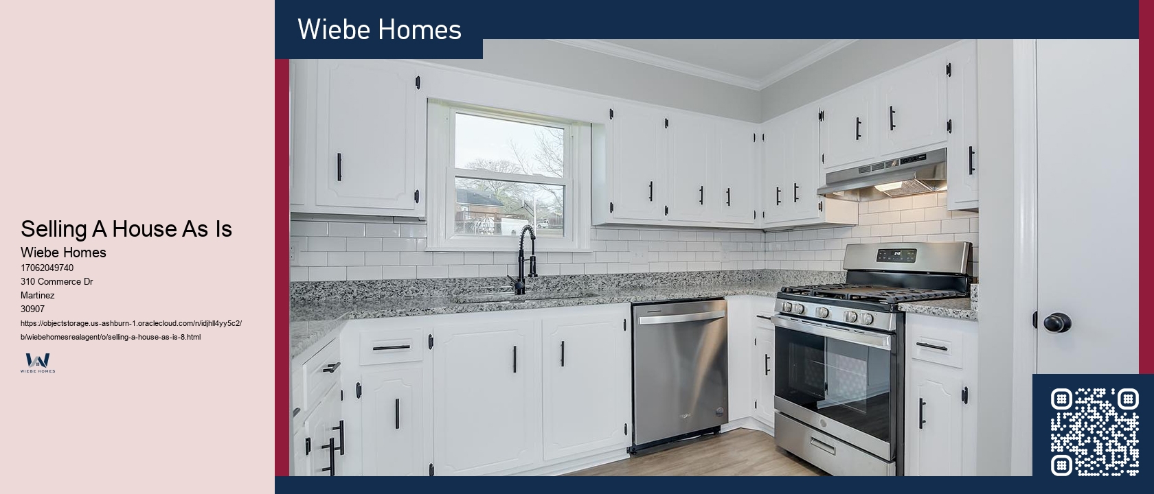 Selling A House As Is