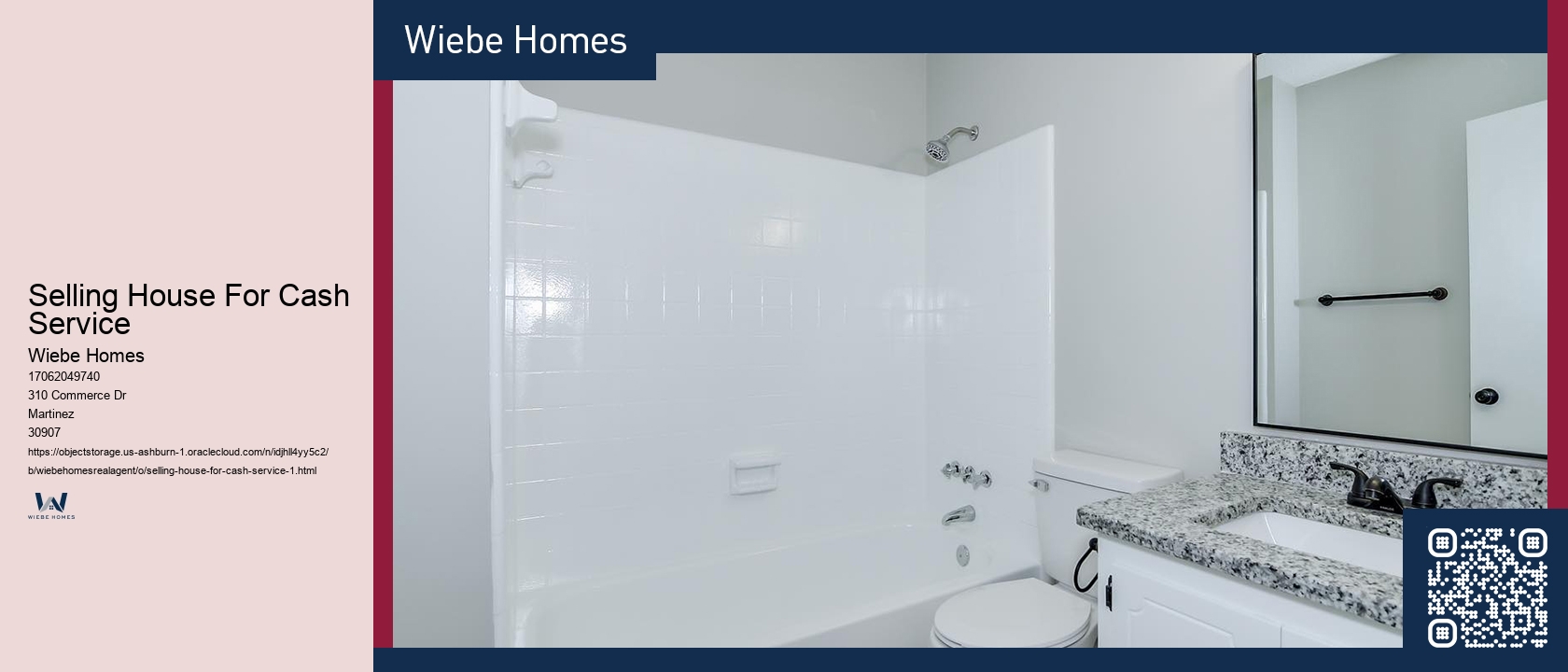 Selling House For Cash Service