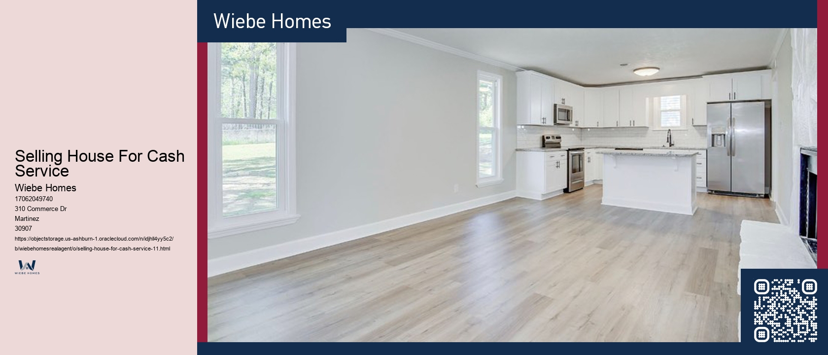 Selling House For Cash Service