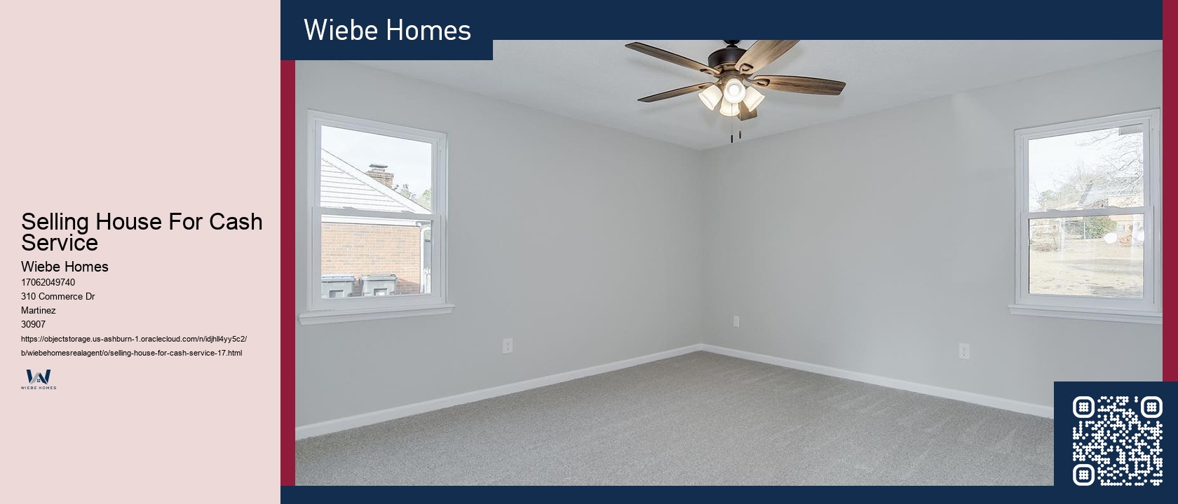 Selling House For Cash Service