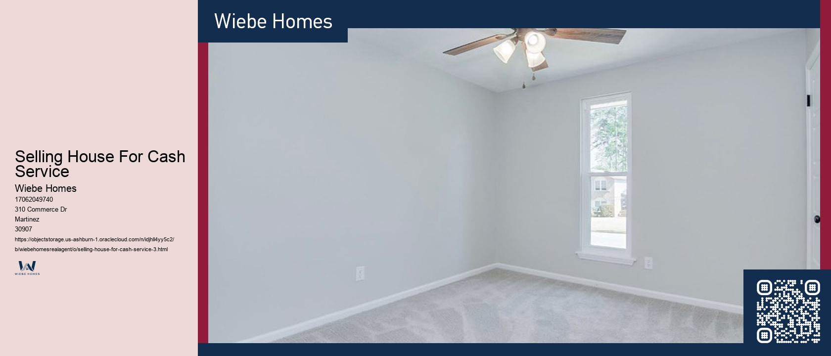 Selling House For Cash Service