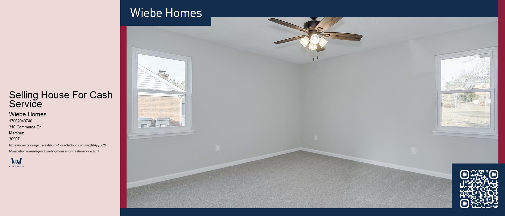 Selling House For Cash Service