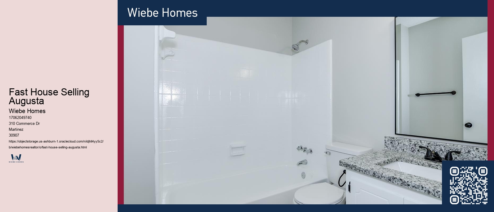 Fast House Selling Augusta
