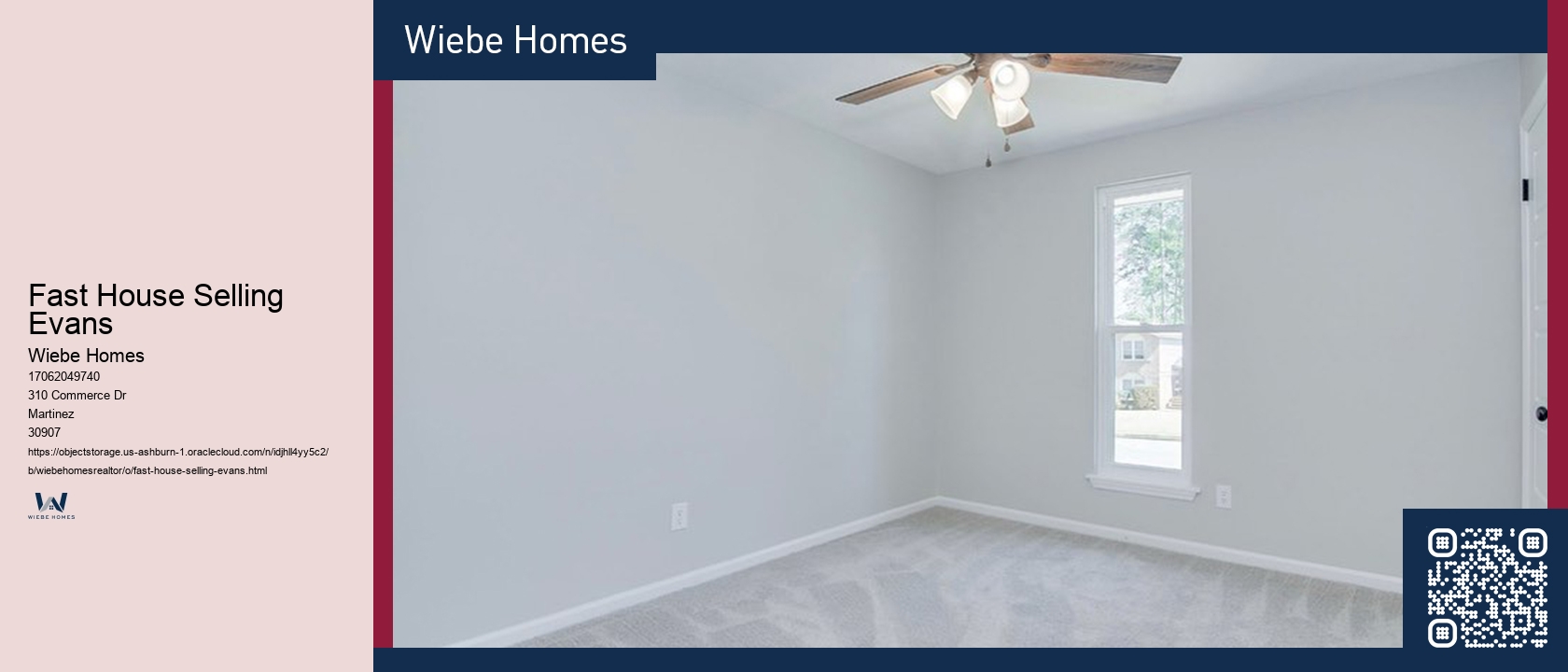 Fast House Selling Evans