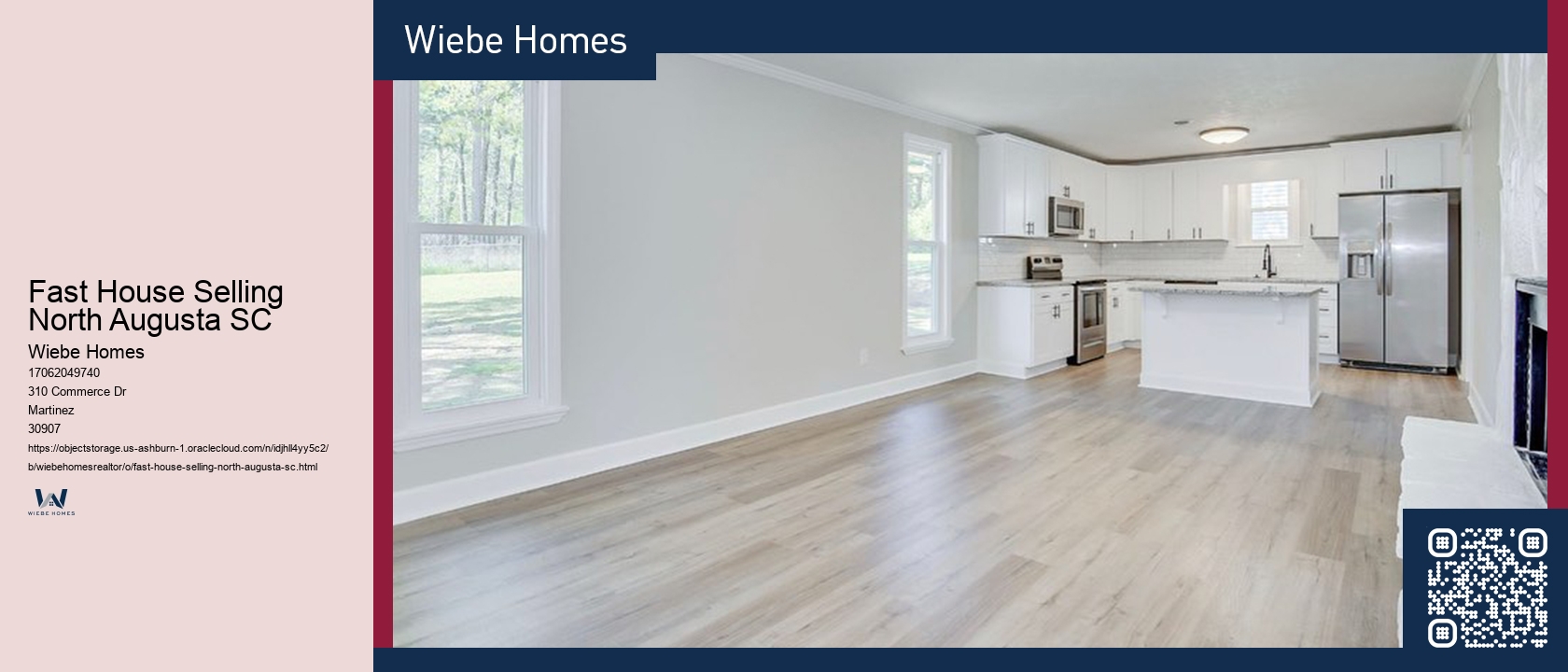 Fast House Selling North Augusta SC