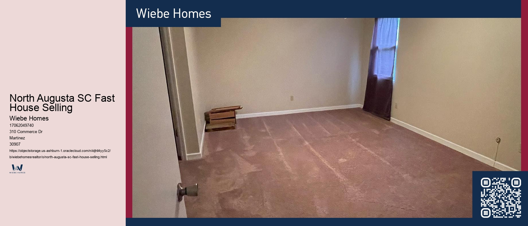 North Augusta SC Fast House Selling