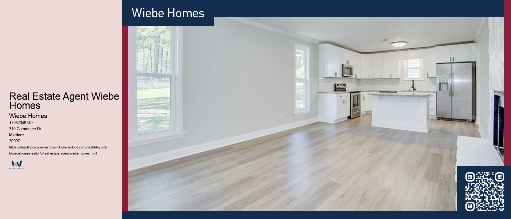 Real Estate Agent Wiebe Homes