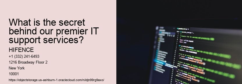 What is the secret behind our premier IT support services?