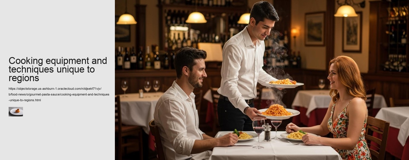 Cooking equipment and techniques unique to regions