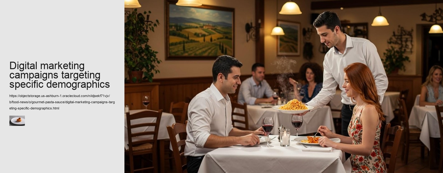 Digital marketing campaigns targeting specific demographics