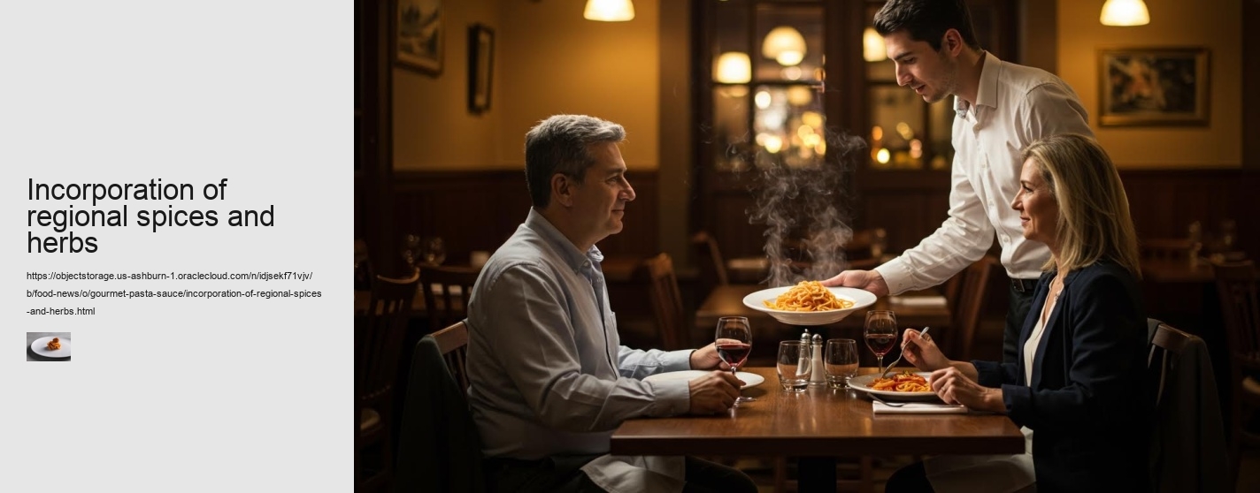 Incorporation of regional spices and herbs