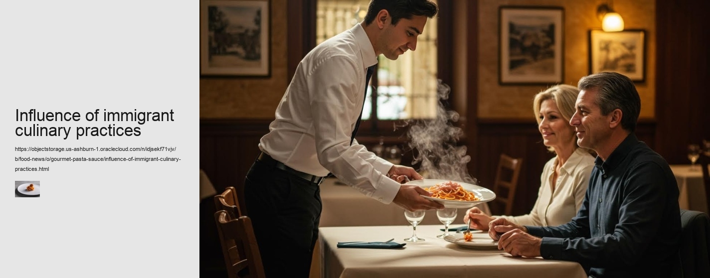 Influence of immigrant culinary practices