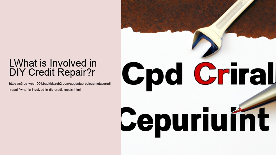 lWhat is Involved in DIY Credit Repair?r