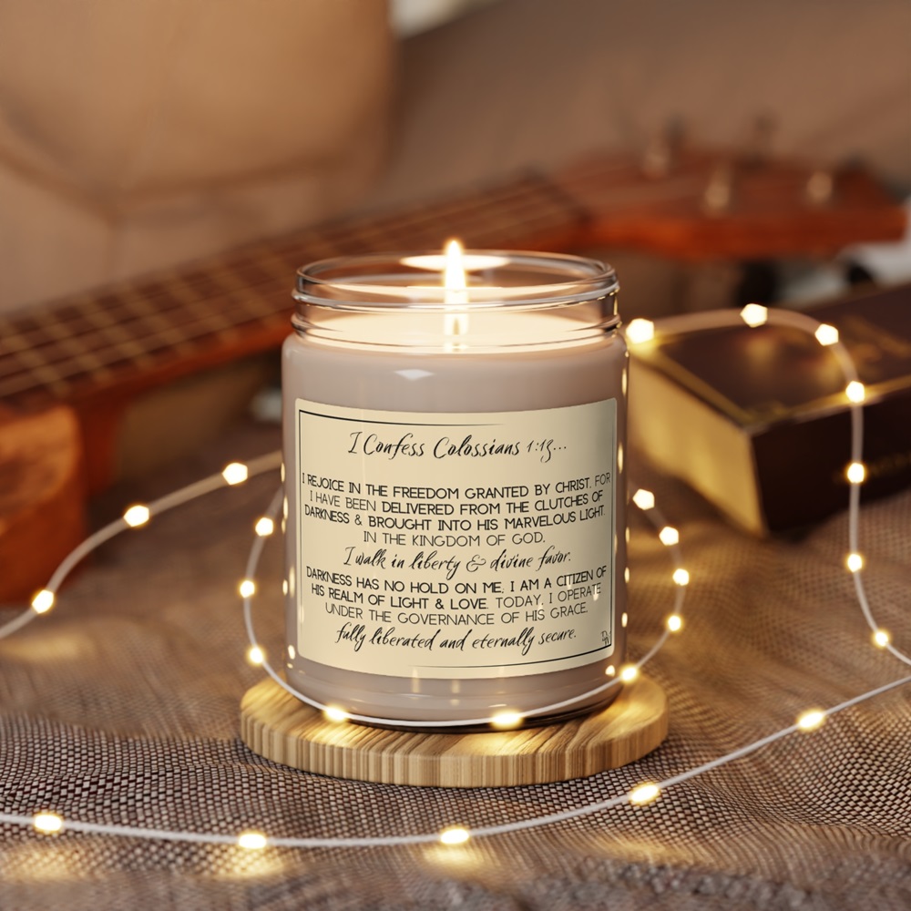 christian home decor candles