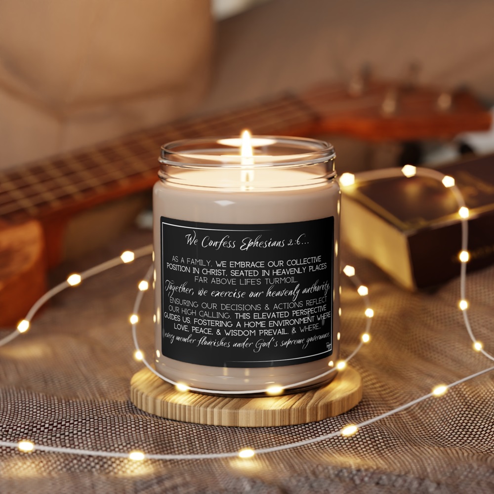 soy bible verse candles