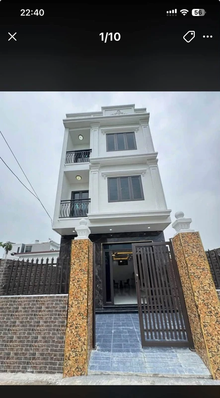 Bán nhà 3 tầng 63m2 gần UBND Hồng Thái, An Dương, Hải Phòng, giá hơn 2 tỷ
