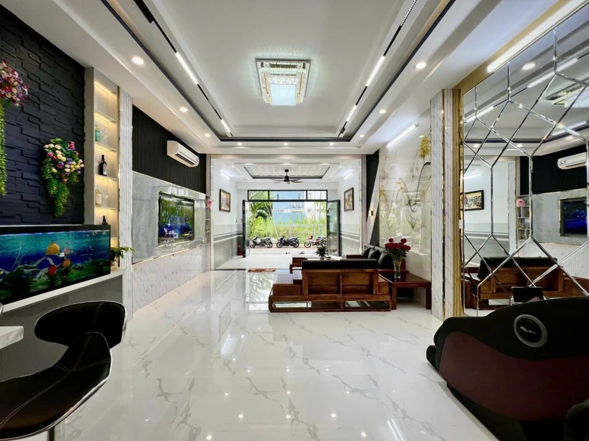 Bán nhà 3 tầng 200m2, 4PN, 3WC tại KCN Nam Tân Uyên, Bình Dương 2 tỷ - Ảnh thu nhỏ 4