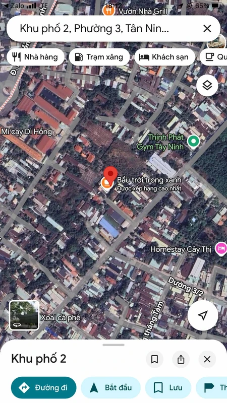 Bán đất thổ cư 240m² 1 tỷ 2 Tây Ninh